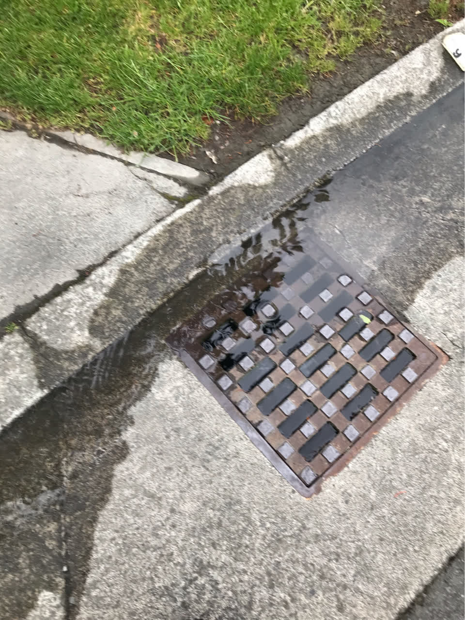The photograph attached to this water supply report