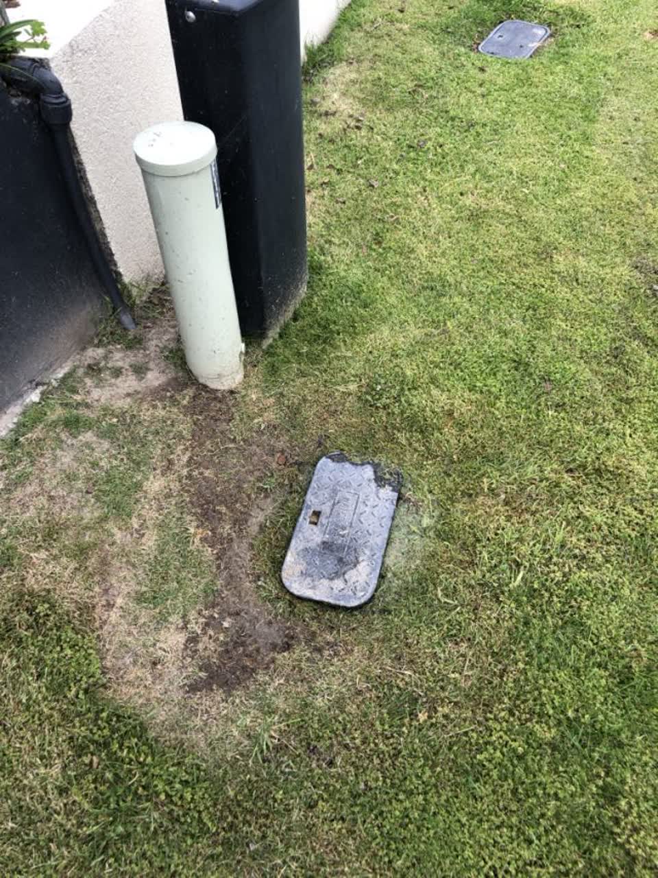 The photograph attached to this water supply report