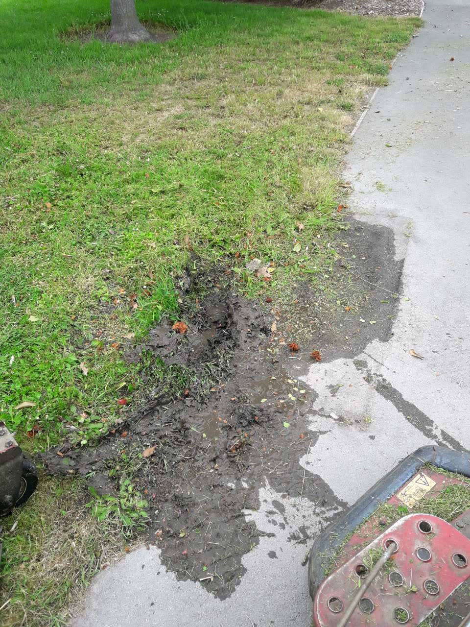 The photograph attached to this water supply report