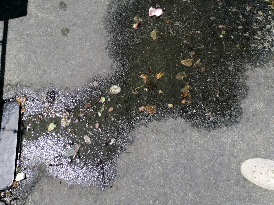 The photograph attached to this water supply report