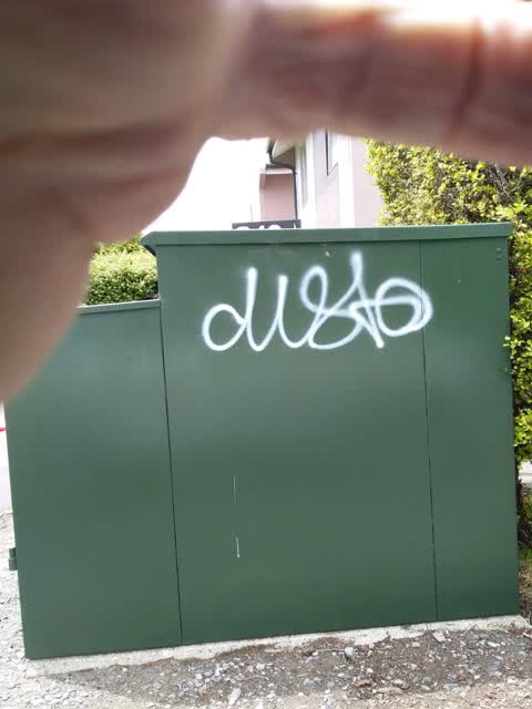 Graffiti, a report photo