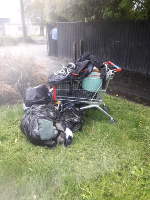 Rubbish/Recycling, a report photo