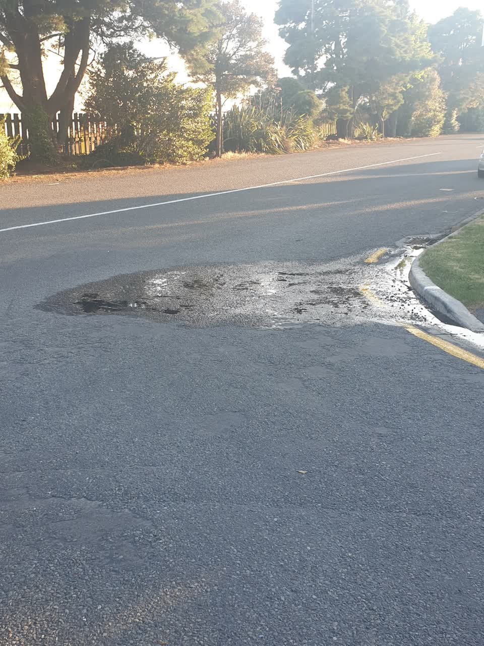 The photograph attached to this water supply report