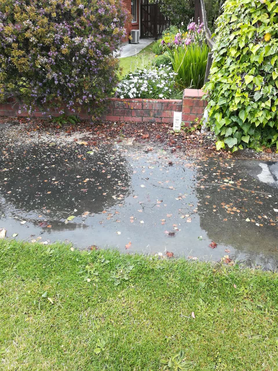The photograph attached to this water supply report
