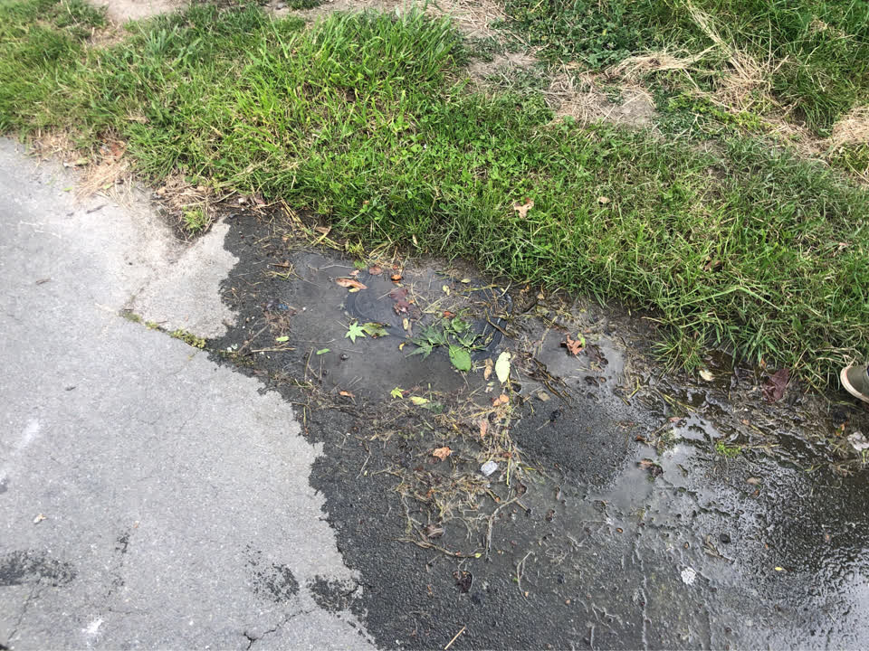 The photograph attached to this water supply report