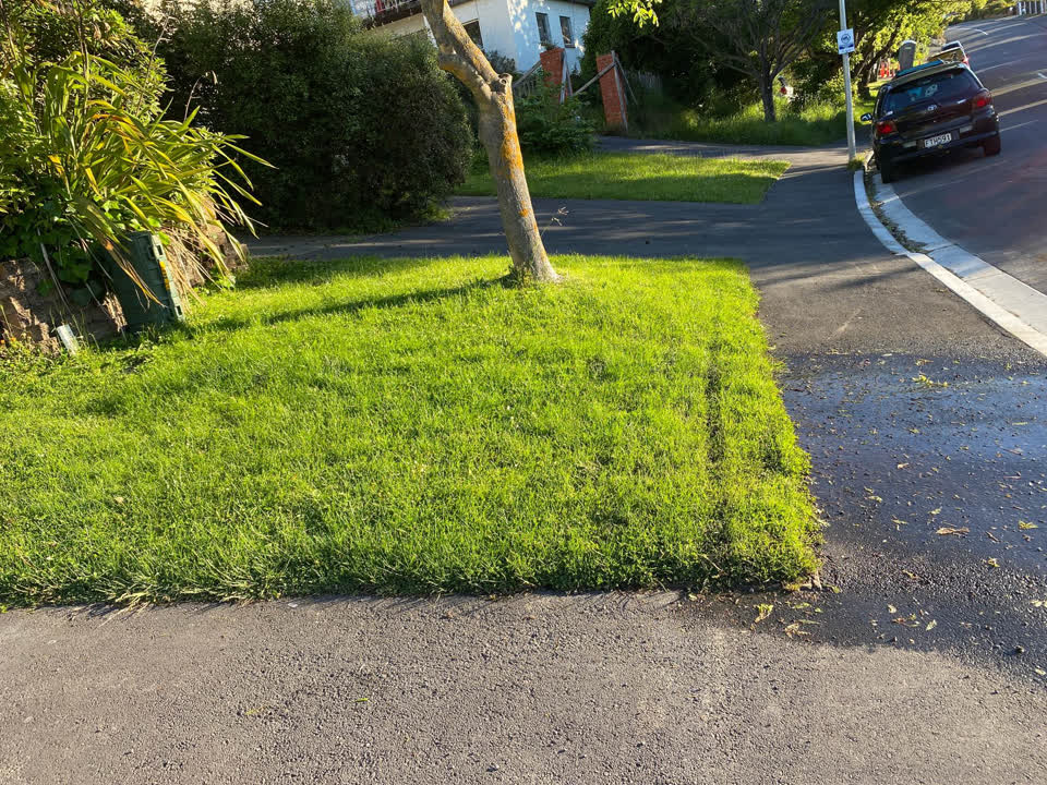 The photograph attached to this flooding report