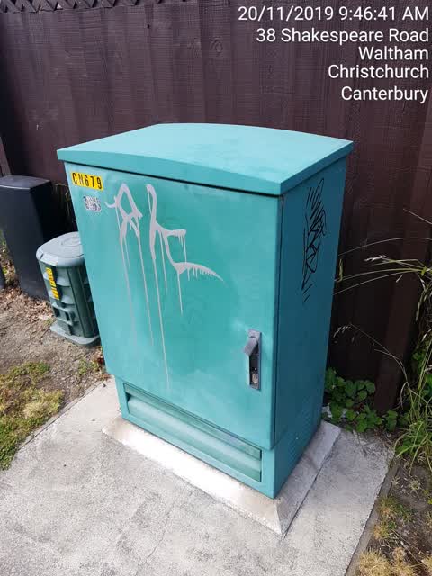 Graffiti, a report photo