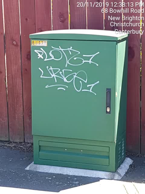 Graffiti, a report photo