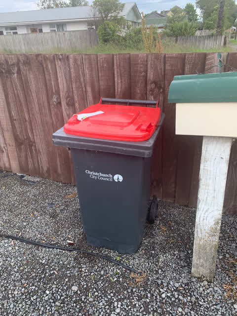 Rubbish/Recycling, a report photo