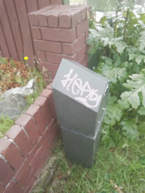 Graffiti, a report photo