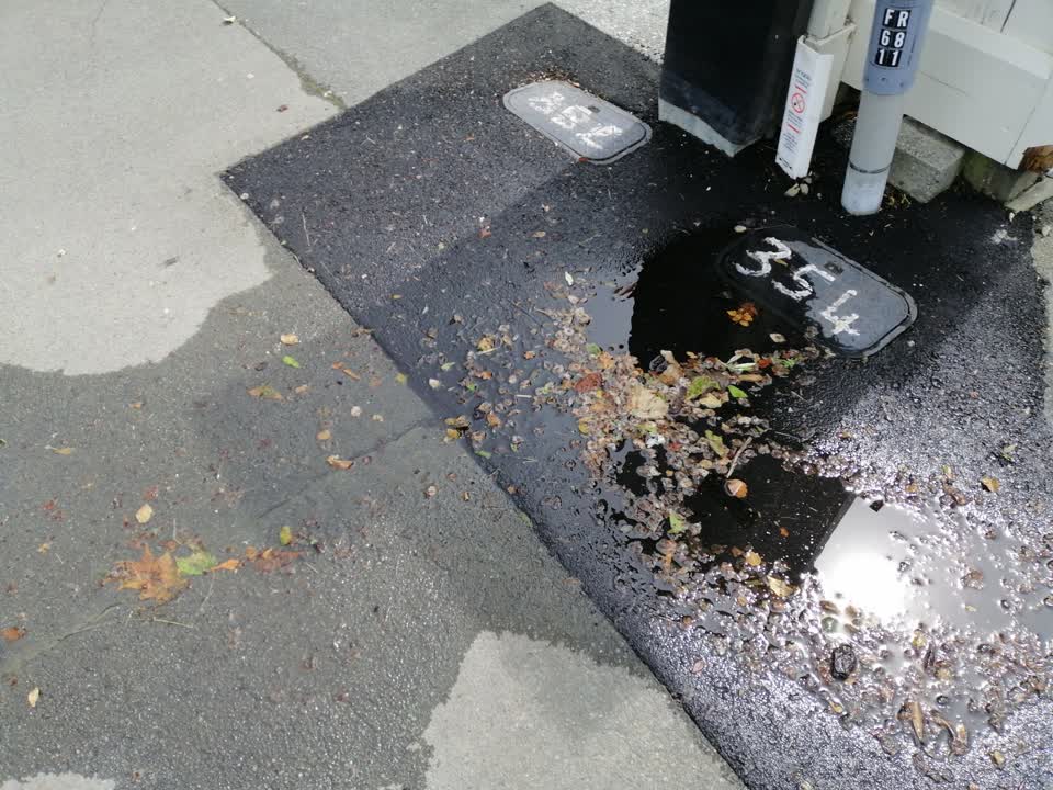 The photograph attached to this water supply report
