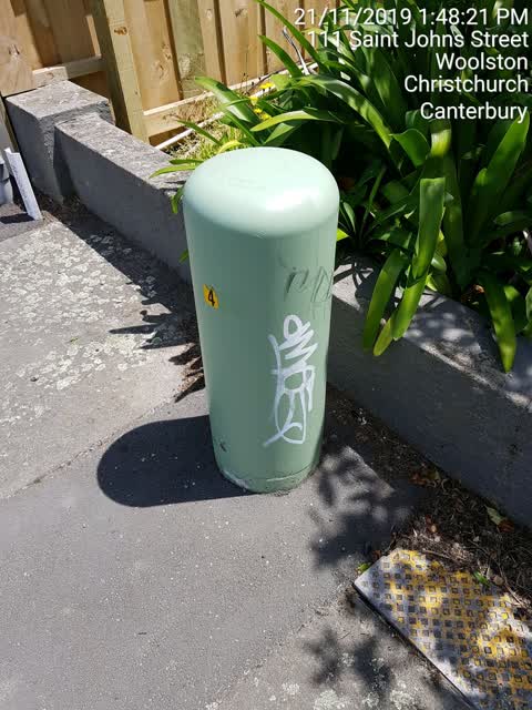 Graffiti, a report photo