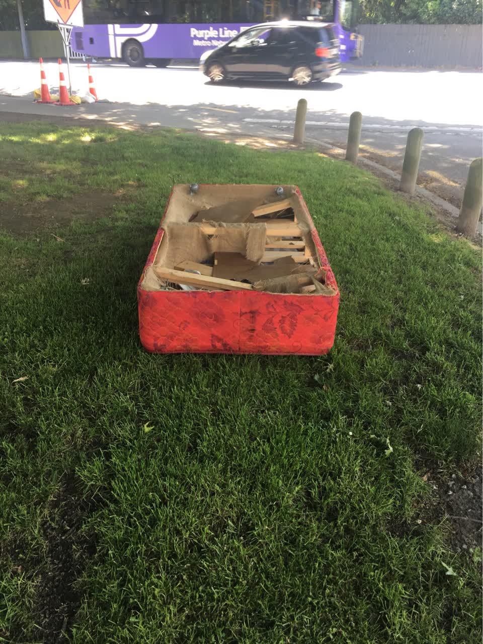 The photograph attached to this parks report