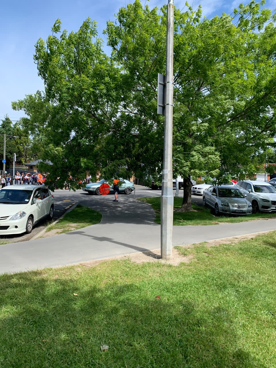 The photograph attached to this parks report