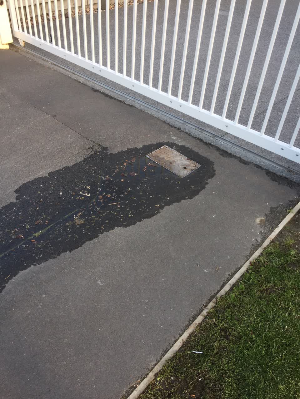The photograph attached to this water supply report