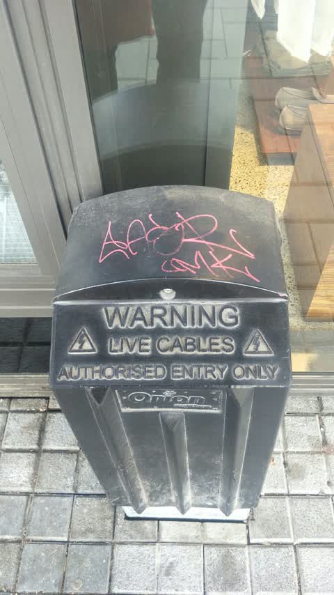 Graffiti, a report photo