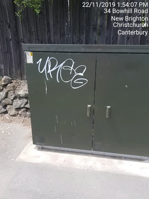 Graffiti, a report photo