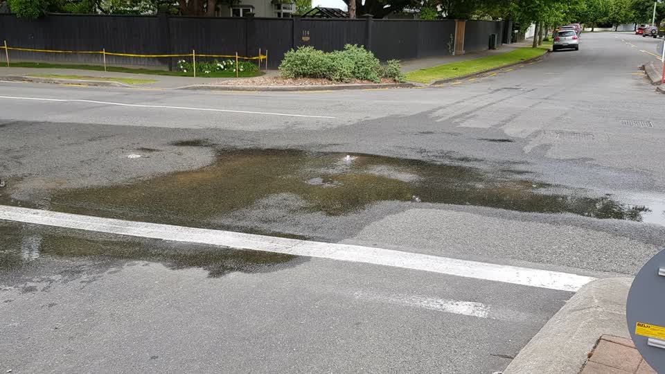 The photograph attached to this water supply report
