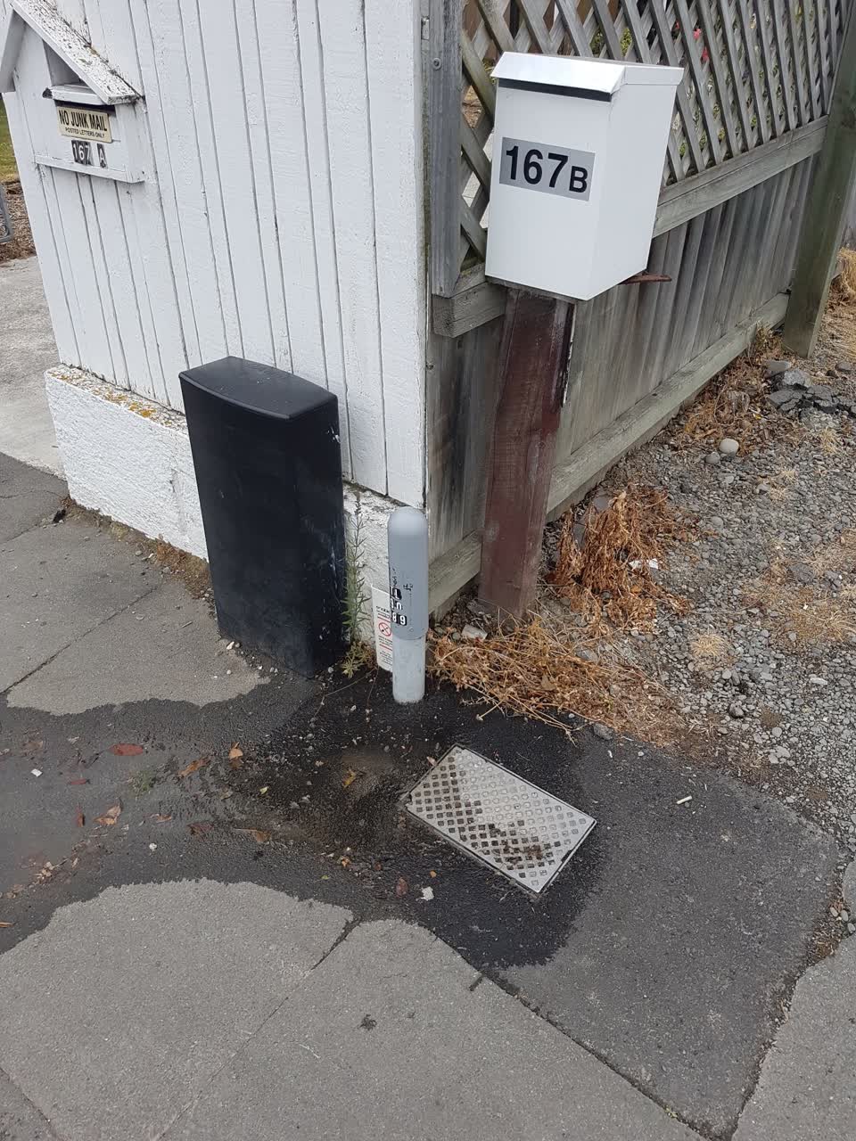 The photograph attached to this water supply report