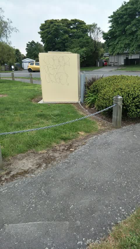Graffiti, a report photo