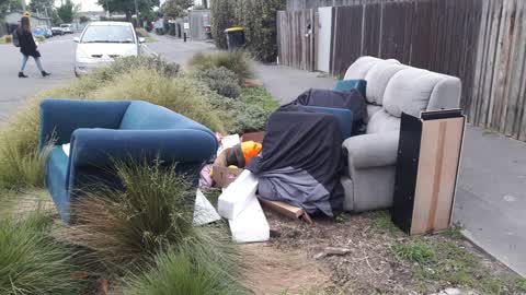 Rubbish/Recycling, a report photo
