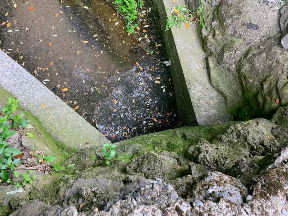 The photograph attached to this wastewater/stormwater report