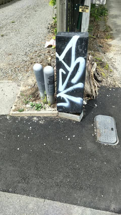 Graffiti, a report photo