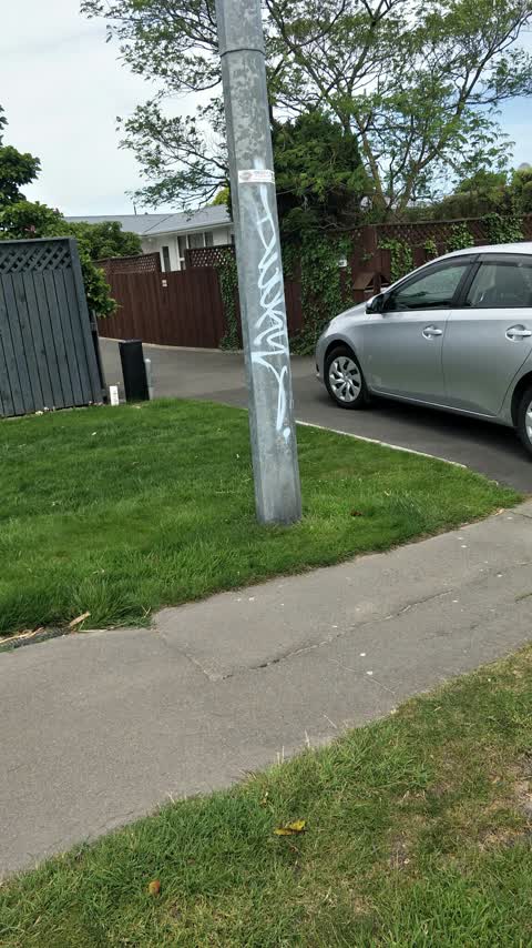 Graffiti, a report photo