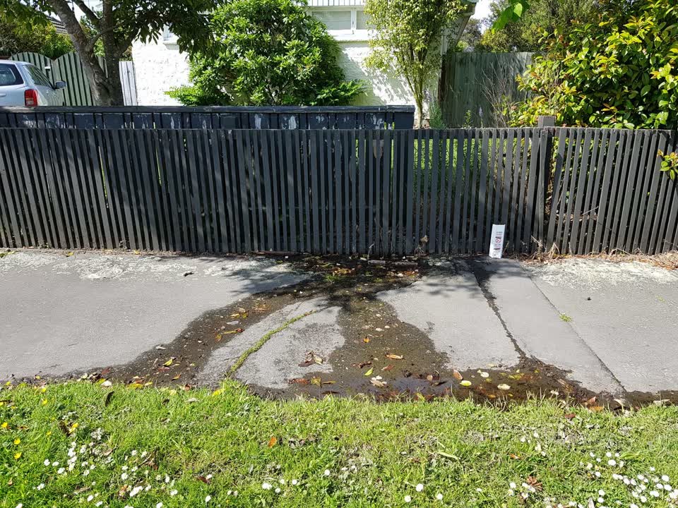 The photograph attached to this water supply report