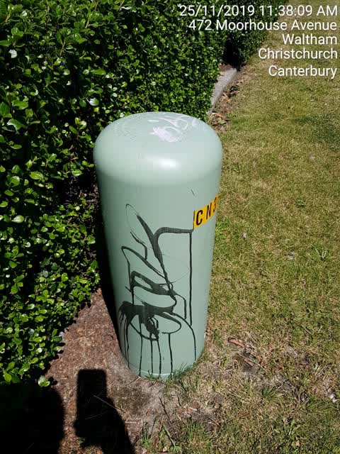 Graffiti, a report photo