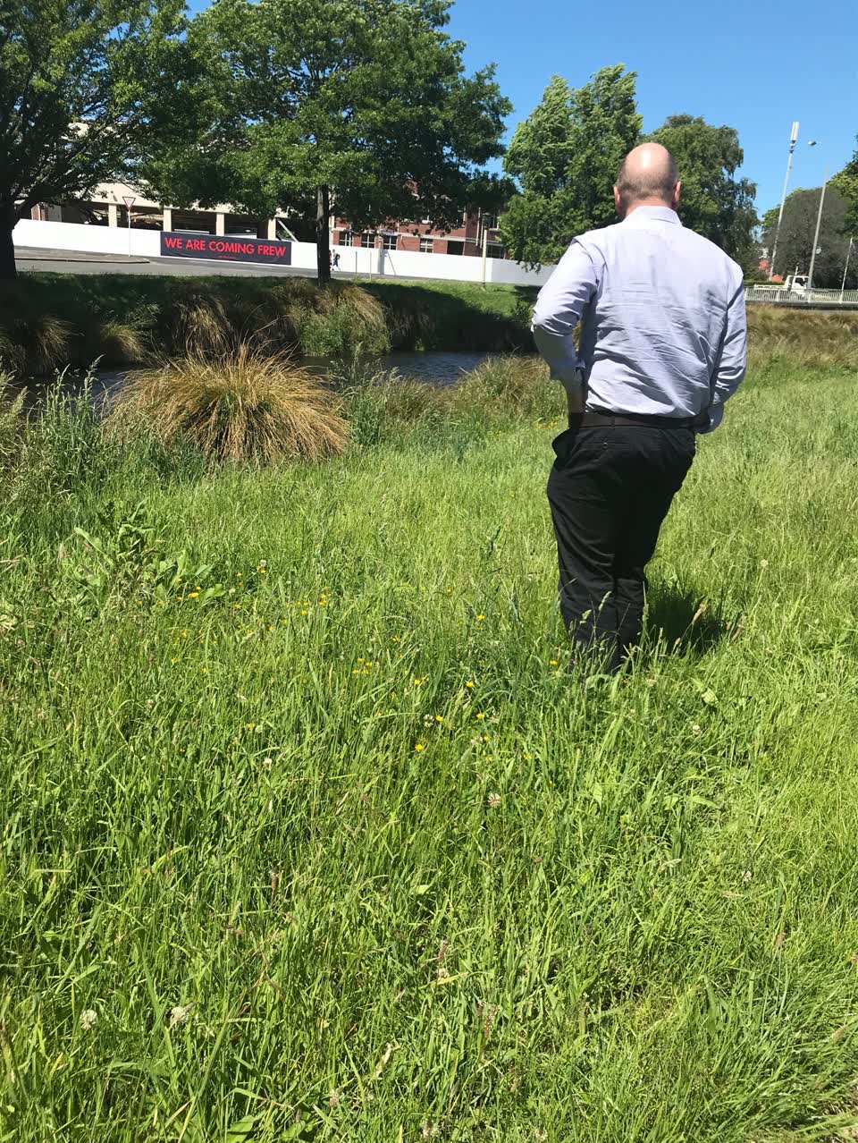 The photograph attached to this parks report