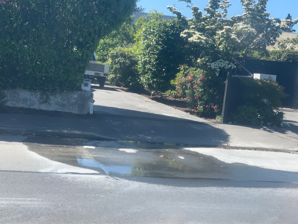 The photograph attached to this water supply report