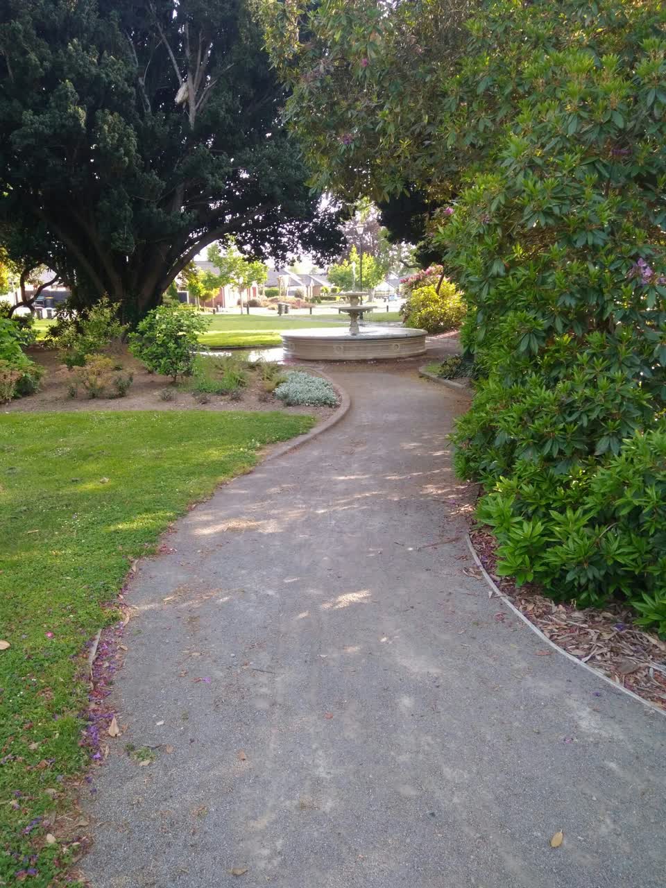The photograph attached to this parks report