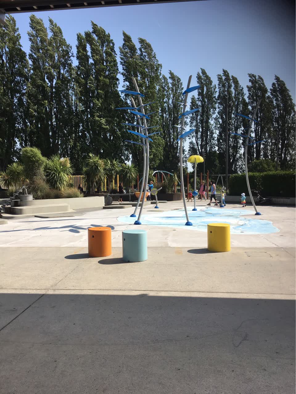 The photograph attached to this parks report