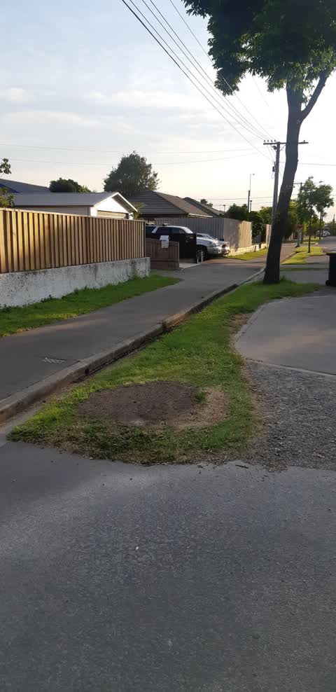 Roading/Streets, a report photo