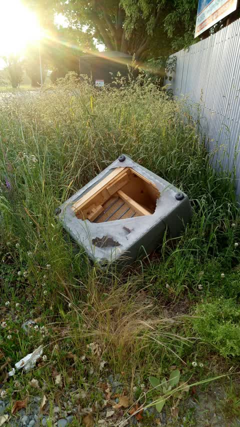 Rubbish/Recycling, a report photo