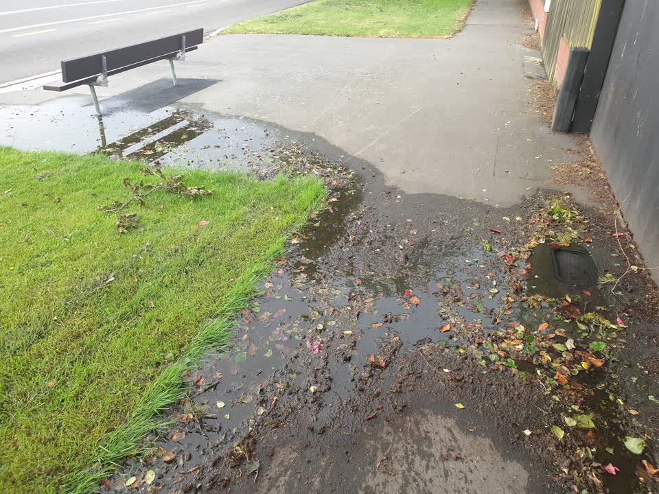 The photograph attached to this water supply report