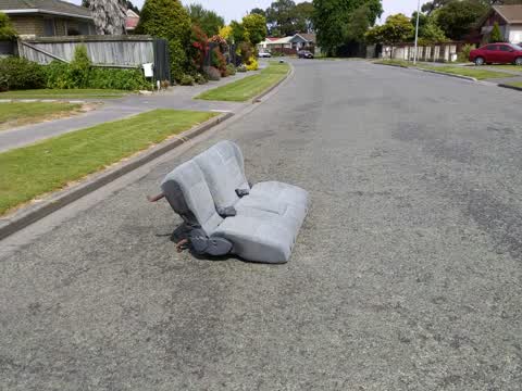 Rubbish/Recycling, a report photo