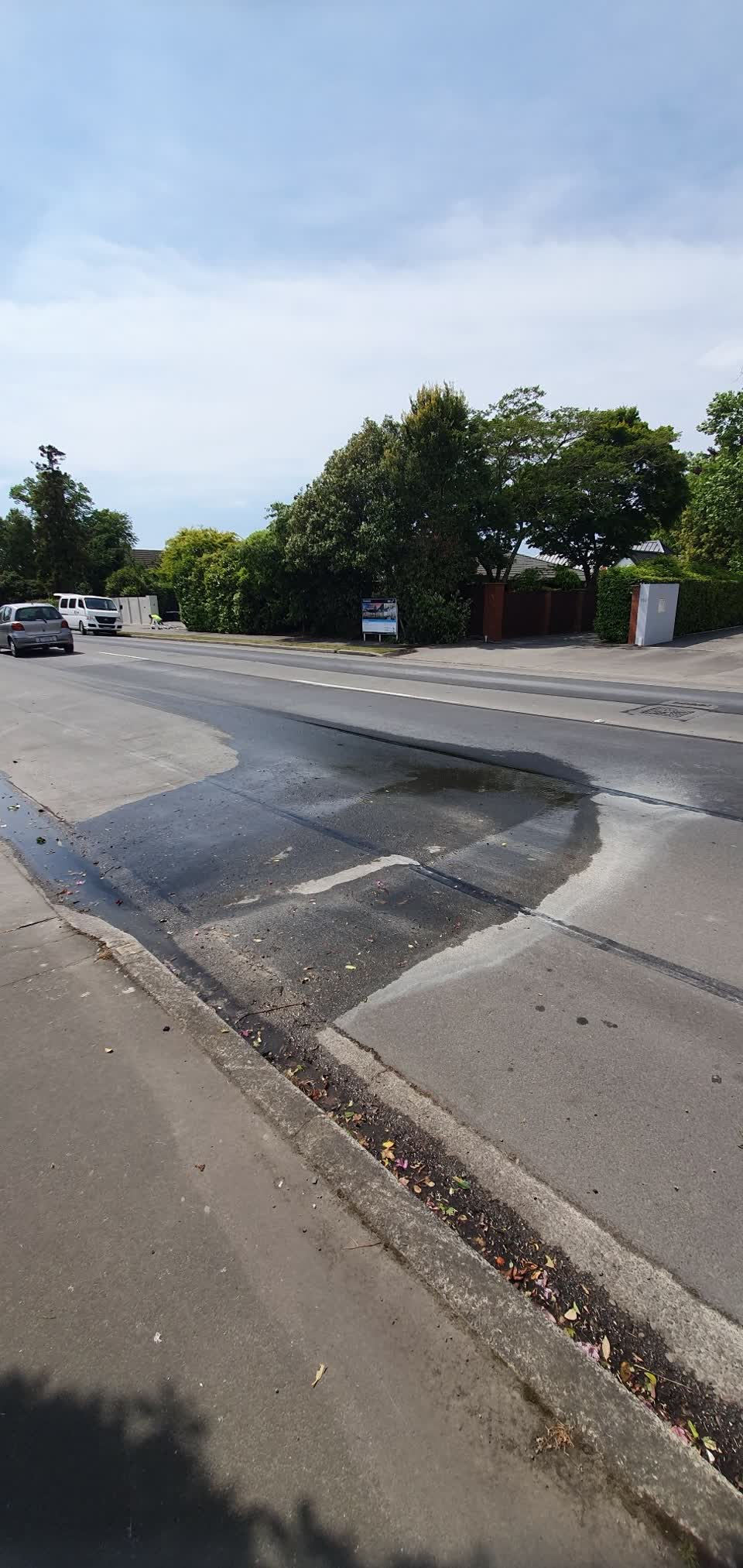 The photograph attached to this water supply report