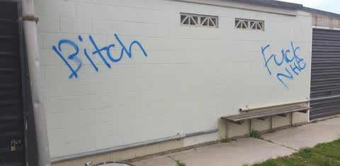 Graffiti, a report photo