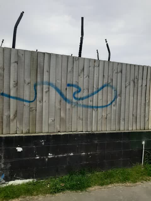 Graffiti, a report photo