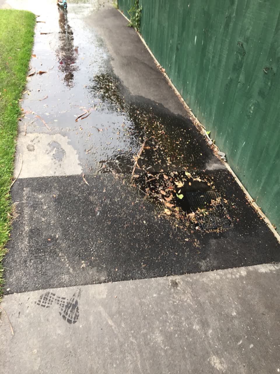 The photograph attached to this water supply report