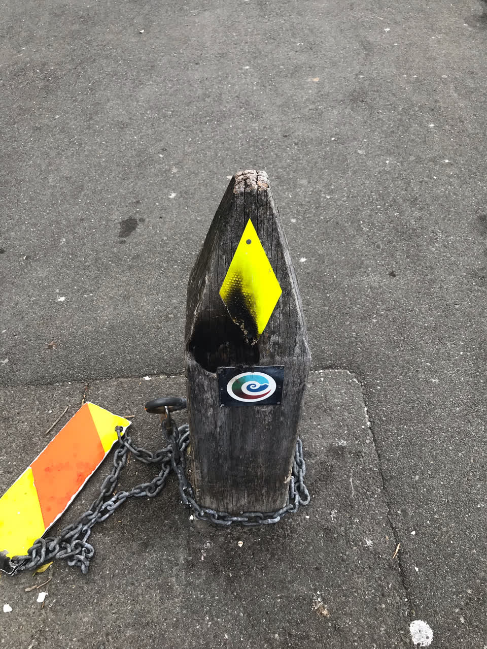 The photograph attached to this parks report