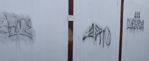 Graffiti, a report photo