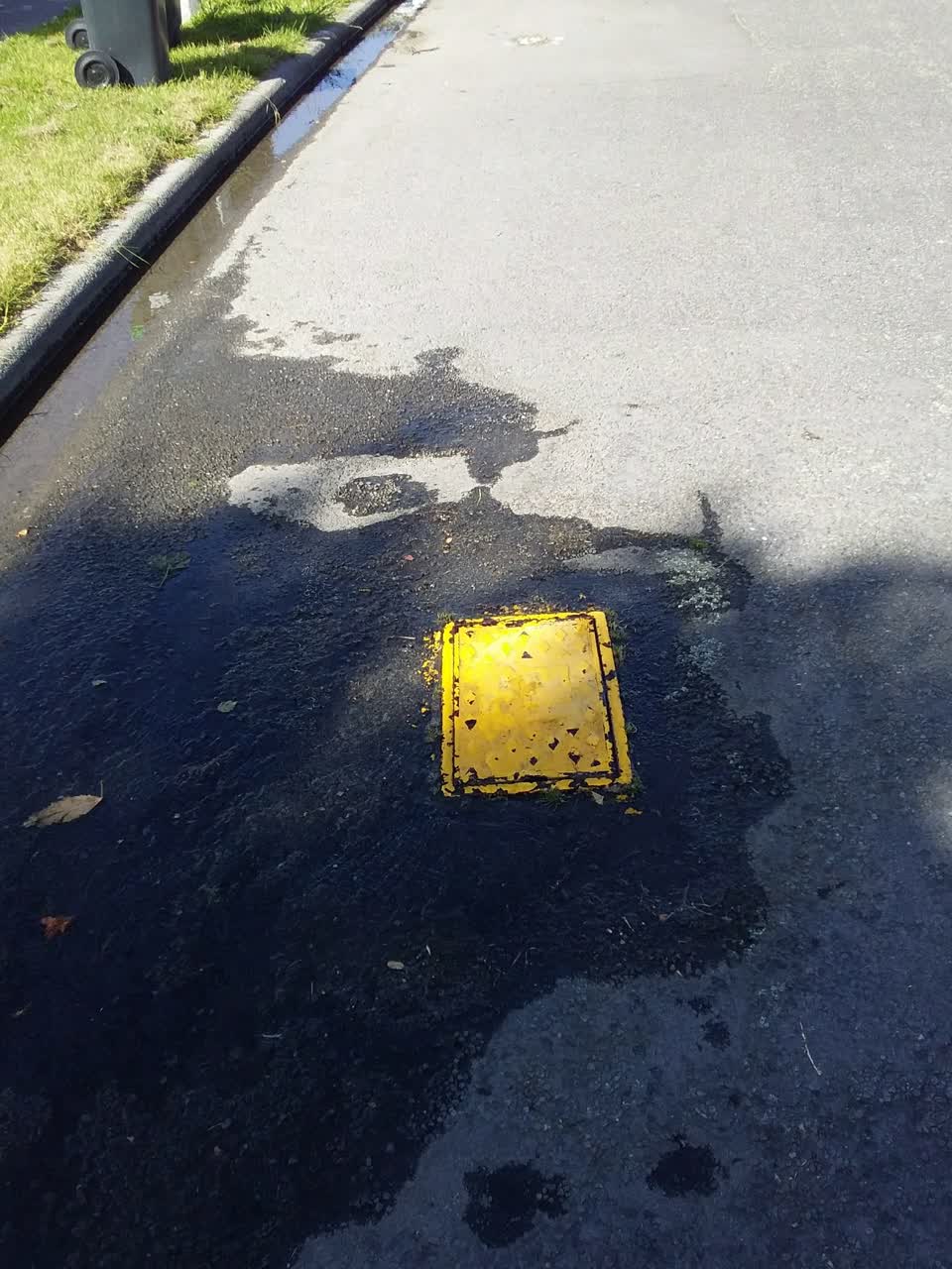 The photograph attached to this water supply report
