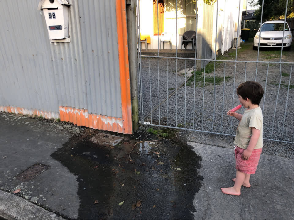 The photograph attached to this water supply report