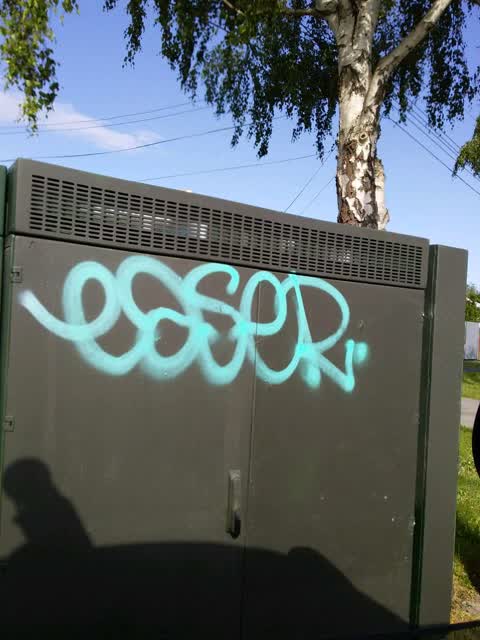 Graffiti, a report photo
