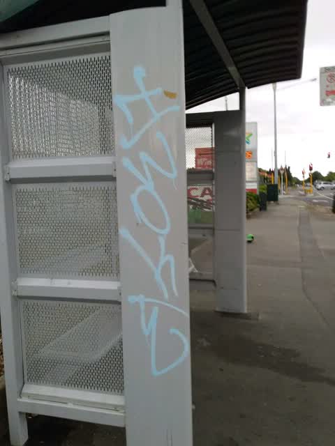 Graffiti, a report photo