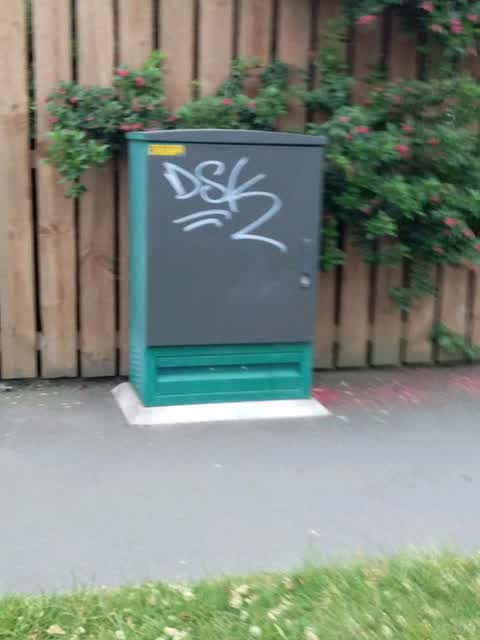 Graffiti, a report photo