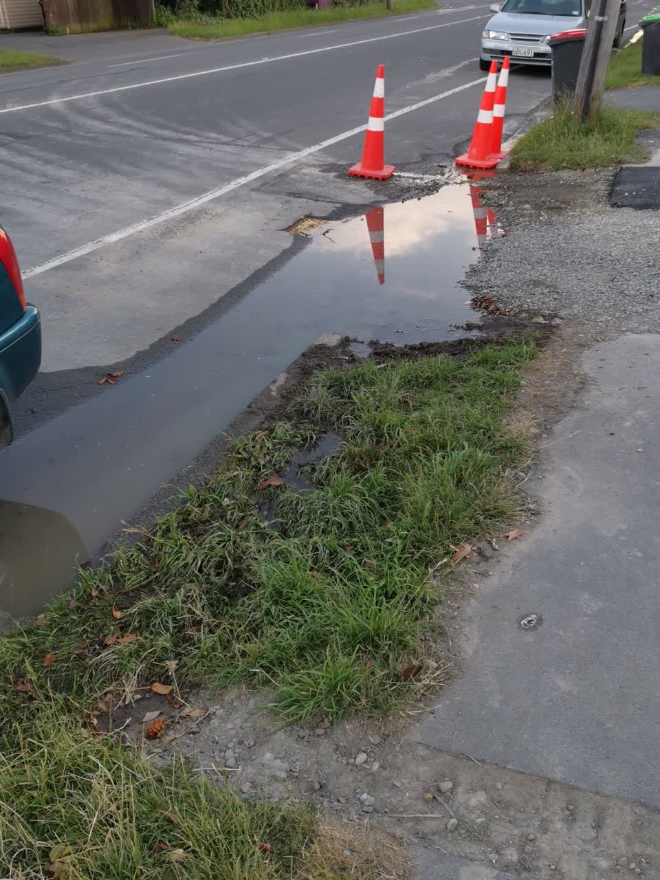 The photograph attached to this water supply report